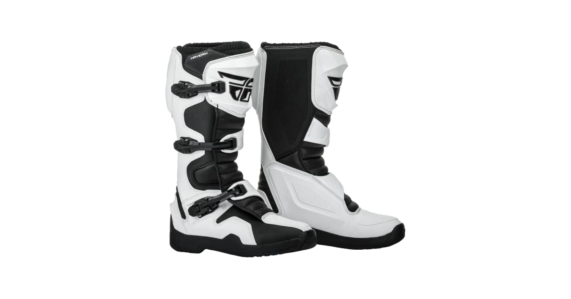 Amazon.com: Fly Racing Maverik Boot (White/Black, 12